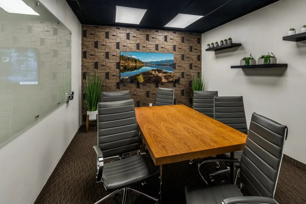 The Welch Conference Room at Lucid Private Offices