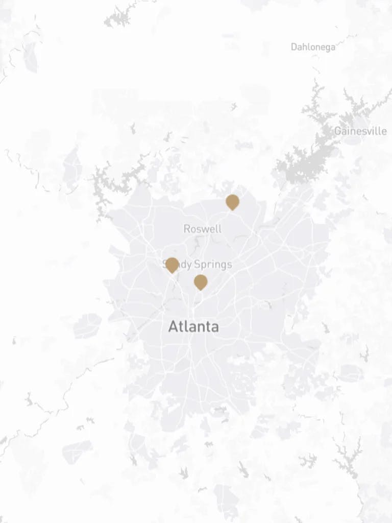 Map photo of Atlanta